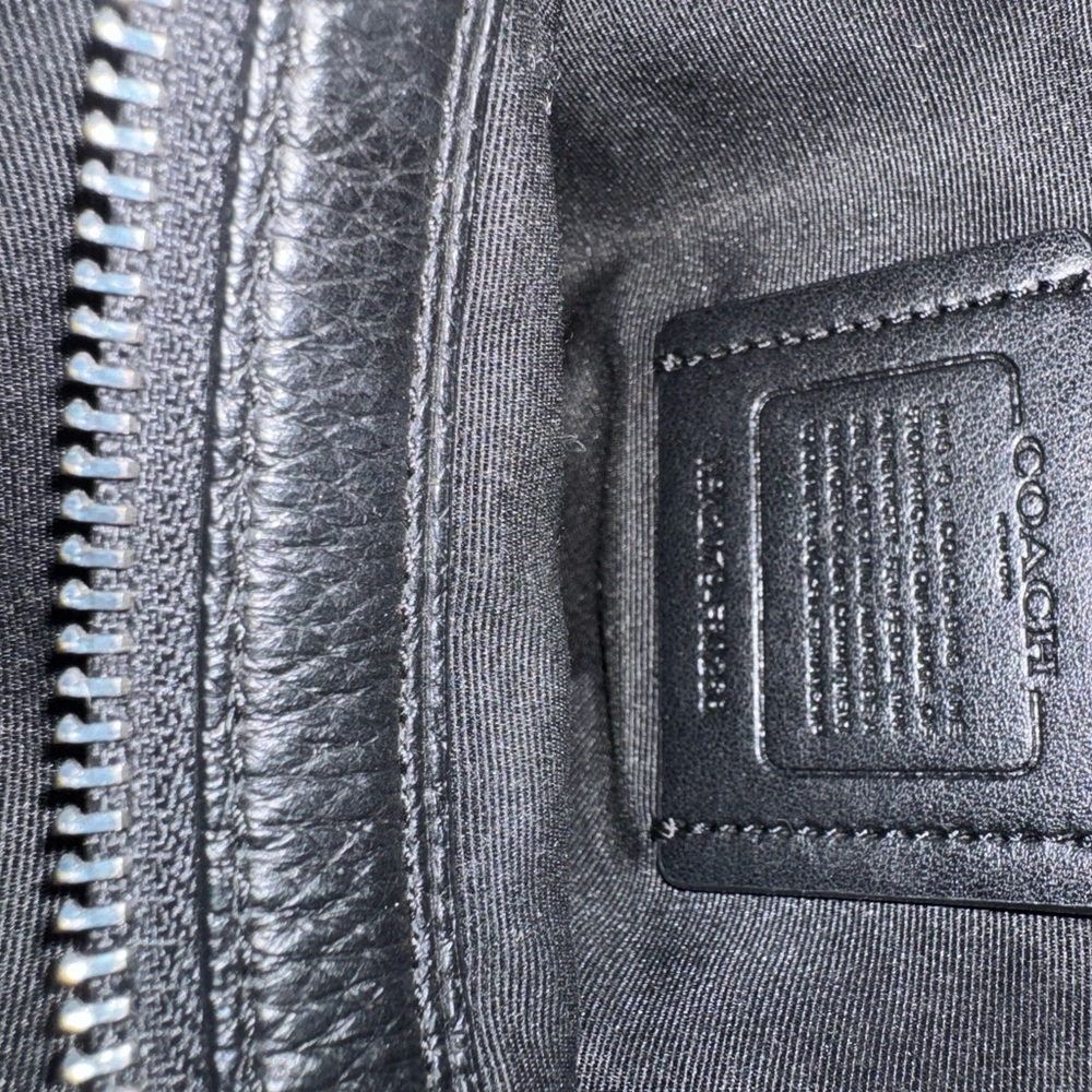 Coach Black Leather Hobo Bag - Picture 3 of 7
